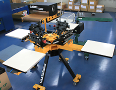 VASTEX　V-1000　４×４色印刷機